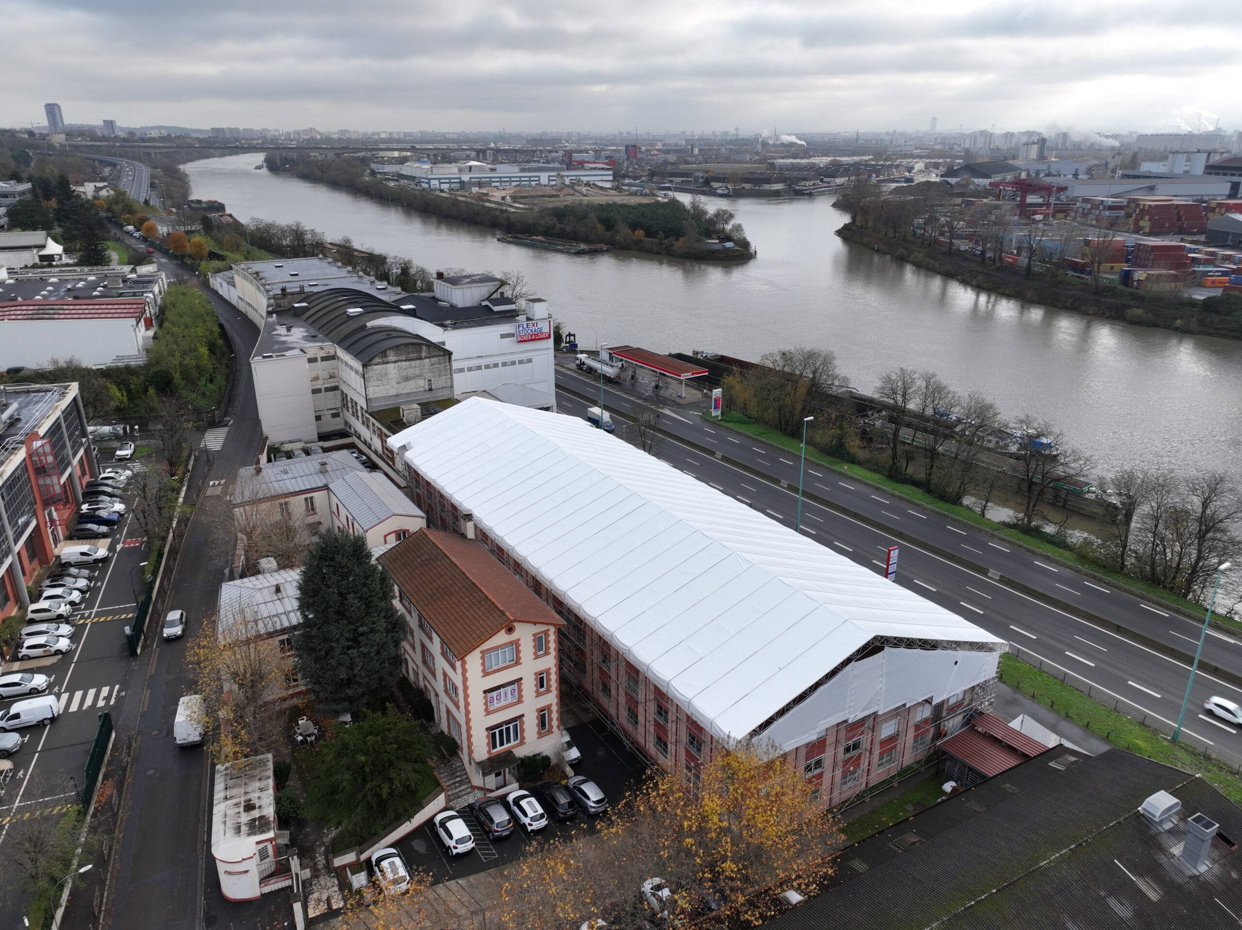 🏠 Désamiantage en toiture : vue drône 📹