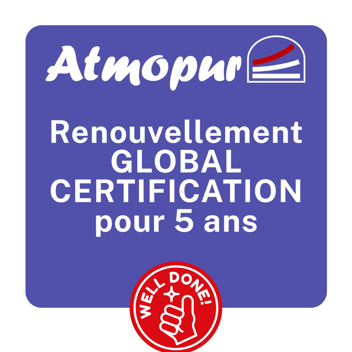 🏆 Renouvellement de notre certification !
